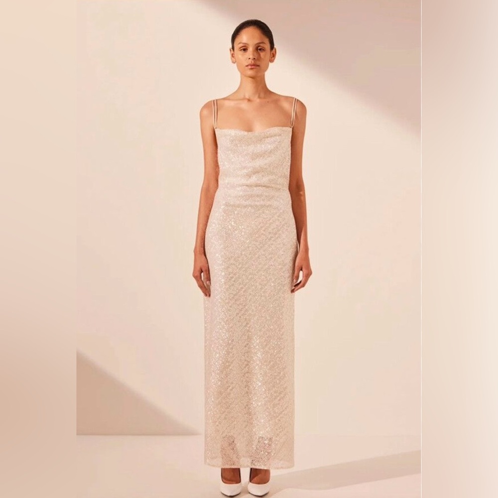 Shona Joy Alaya Cowl Maxi Dress